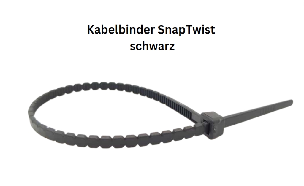 Bild von Kabelbinder ''SnapTwist'' zum Abdrehen / Farbe: natur / Länge: 360 / Breite: 8,0 (VPE=100 Pkg. (100))